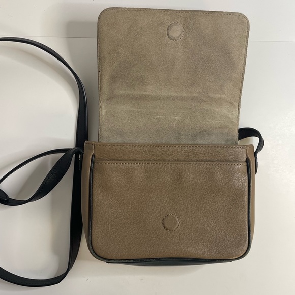 Rag & Bone Mini Pilot Crossbody Purse Bag - Taupe & Black, beige, small - Picture 6 of 16